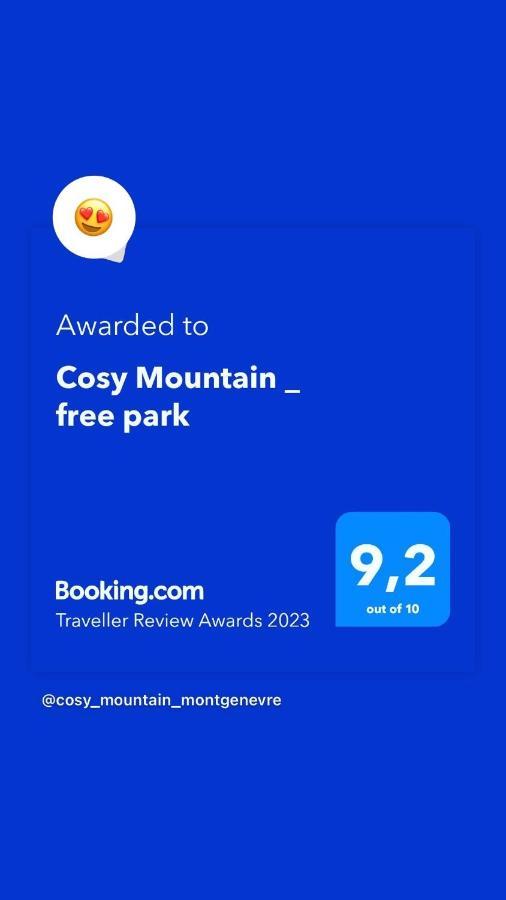 Апартаменти Cosy Mountain _ Free Park Монженевр Екстер'єр фото